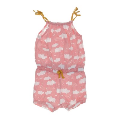 H&M, Strampler, Größe: 80, Pink/Weiß/Mehrfarbig, Sonstiges, Mädchen #OXE