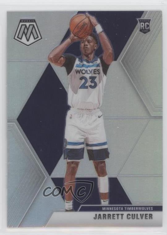 2019-20 Panini Mosaic Rookies Silver Prizm Jarrett Culver #201 0ly1