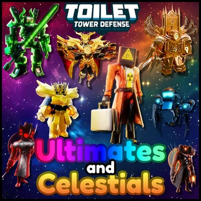 TTD UNITS | Toilet Tower Defense Roblox | Ultimates Celestials | Cheap & Fast