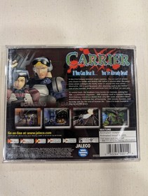 Carrier (Sega Dreamcast, 2000) Complete in Box
