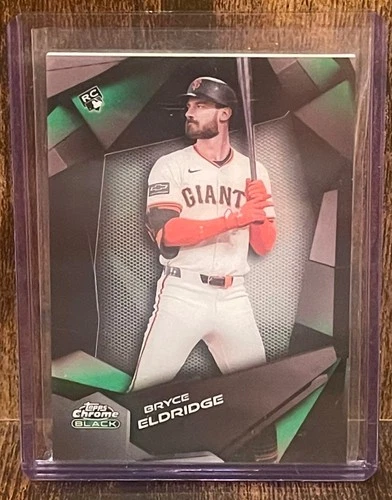 2026 Topps Chrome Black Depth Of Darkness SSP #DOD-6 Bryce Eldridge RC