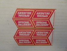 USPS Special Delivery Aufkleber Etiketten Label Nr. 54 März 1976 - Vintage