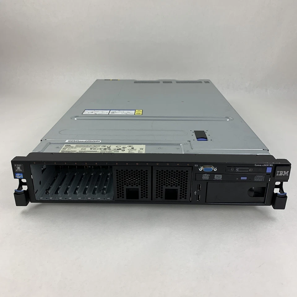 IBM System x3650 M4 Server 2x E5-2640 2.5 GHz 32 GB RAM No OS No 2.5" HDD - Image 2 of 4