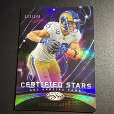 Panini Certified 2023 Certified Stars Cooper Kupp #CS-18 Mirror Bronze Rams /249