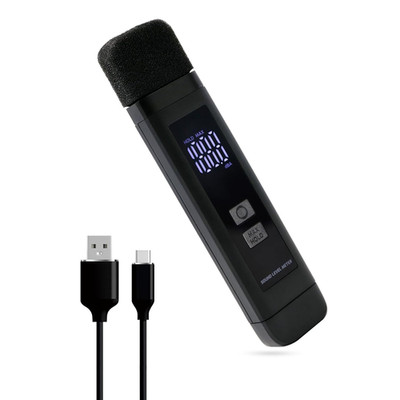Decibel Meter Sound Level Meter with LCD Display Decibel/Max/Data Hold and Batte