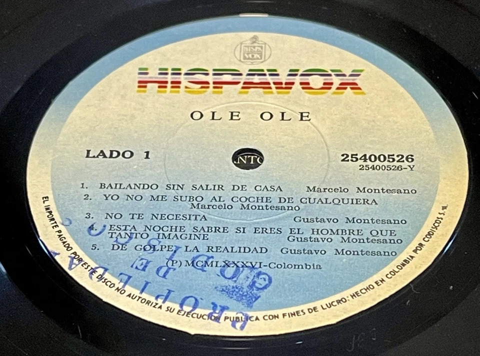 Ole Ole – Bailando Sin Salir De Casa - Codiscos 1986 Foto 4 de 4