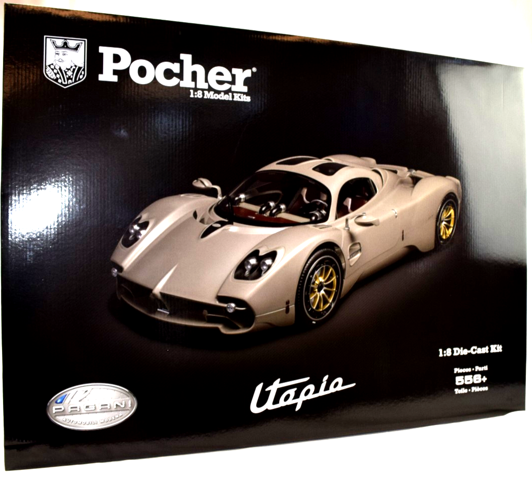Pocher Pagani Utopia Coupe - Rinascimento Lucido 1/8 Die-Cast