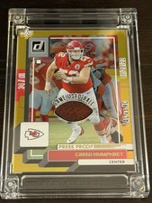 Panini 2022 Donruss Creed Humphrey Chiefs #274 Game Used Ball Press Proof /81