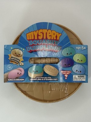 Mystery Squashy Dumplings Blind Pack Dumpling & Steamer Pot NEW / Unopened