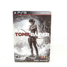Tomb Raider PS3 Collectors Edition PS3 (Sony PlayStation 3) W/ Artbook CIB