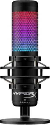 Hyperx Quadcast S, RGB Usb-Kondensatormikrofon Für PC, PS5, Mac, Stoßgeschützte