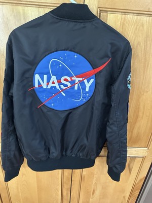 KILLSTAR NASTY ジャケット Killstar Nasty Bomber Black Jacket Men's XS Unisex 42” Chest | eBay