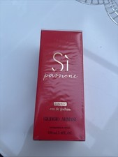 Giorgio Armani Si Passione Eau de Parfum Spray, 100ml New Sealed