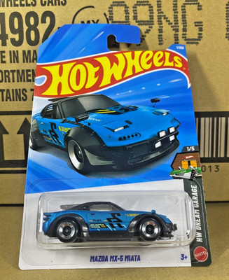 2026 Hot Wheels Mainline Case K Mazda MX-5 Miata Series HW Dream Garage