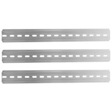 3 Pcs Electric Industry Din Rail Metal for Electrical Components Aluminum Rails