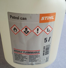 Stihl Genuine 0000 881 0232 5L Fuel Can Transparent
