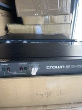 Crown D-75A 2 Channel Power Amplifier for sale online | eBay