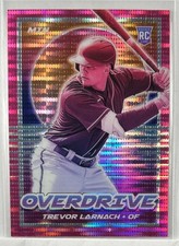 2021 Chronicles #23 Trevor Larnach Overdrive Pink Pulsar RC Minnesota Twins