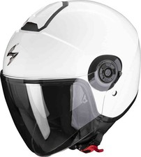 SCORPION Casco Moto JET EXO-CITY II SOLID Bianco Lucido