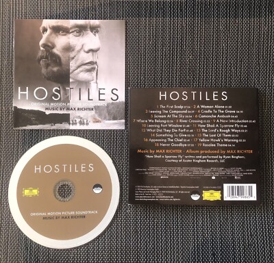 HOSTILES - Soundtrack CD - Max Richter * top Zustand