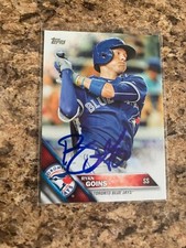 Ryan Goins Signed 2016 Topps Auto Toronto Blue Jays # 274