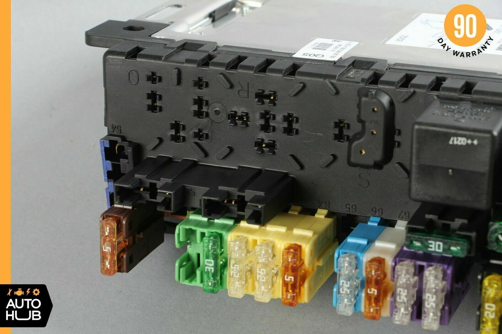 03-12 Mercedes R230 SL500 SL550 SL55 AMG Rear SAM Fuse Box Relay Module OEM