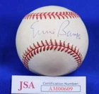 Ernie Banks JSA COA Autograph National League Signed Baseball 2