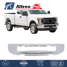 Front Chrome Steel Bumper Wo Fogs Fit For Ford F-250 F-350 2017-2019 Hc3z17757c Front Chrome Steel Bumper Wo Fogs Fit For Ford F-250 F-350 2017-2019 Hc3z17757c