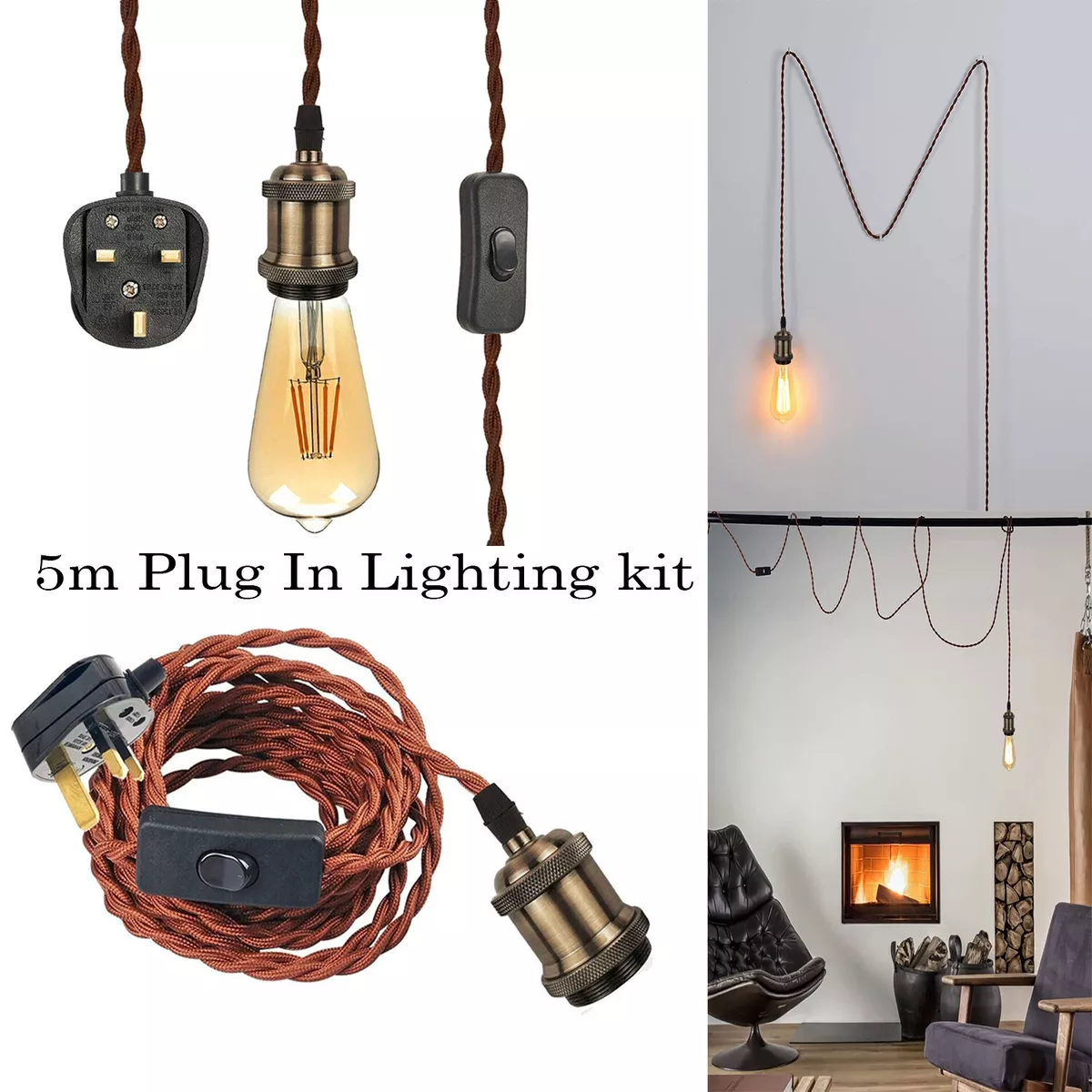 Plug in 2024 overhead light