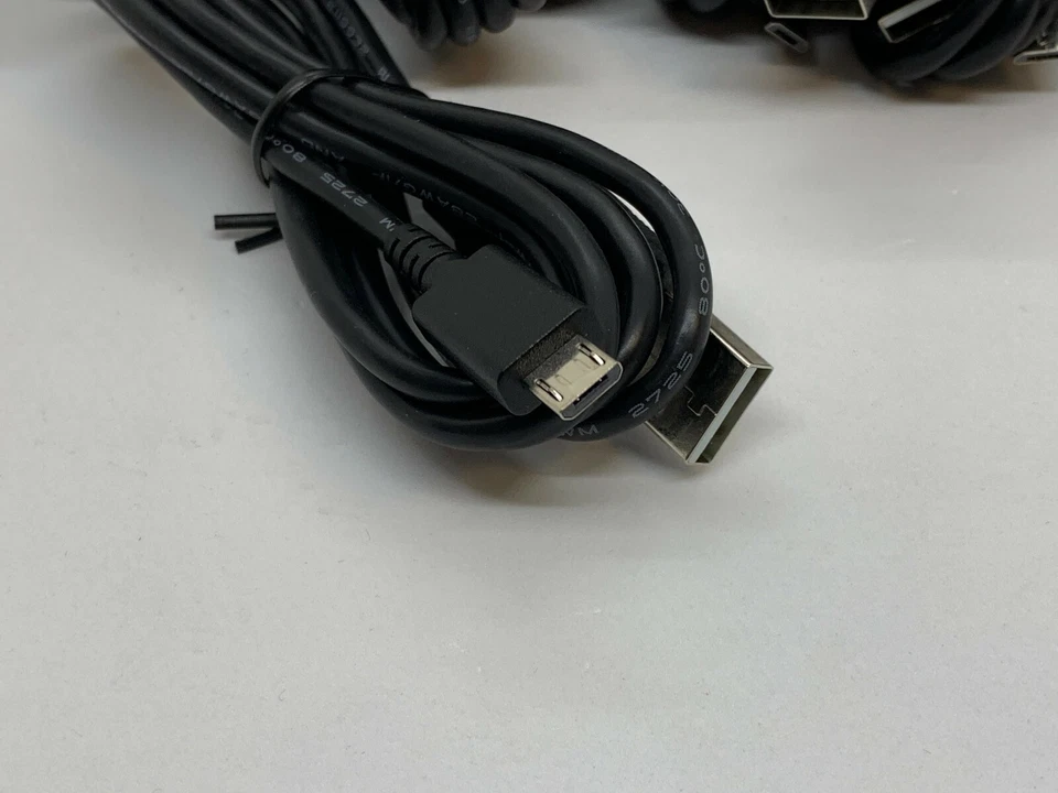 3 Pack 3FT USB 2.0 A Male to Micro B Male Data Sync Charger Charging Cable Cord - Image 2 of 3