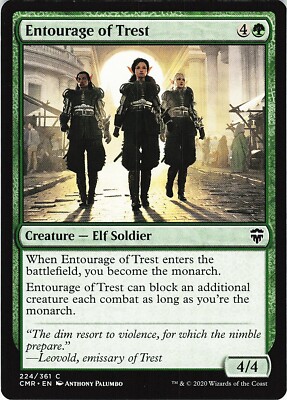 MTG CMR Commander Legends Entourage of Trest Card 224/361 C