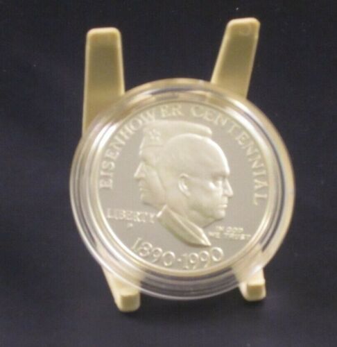 Eisenhower Centennial Silver Dollar 1990 Proof U.S. Mint - Picture 1 of 8
