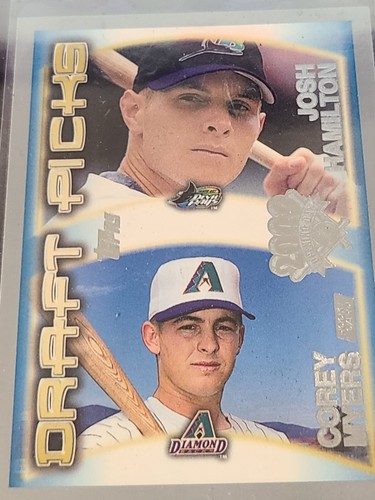 2000 Topps 449 JOSH HAMILTON ROOKIE CARD W COREY MYERS Draft Picks EBay