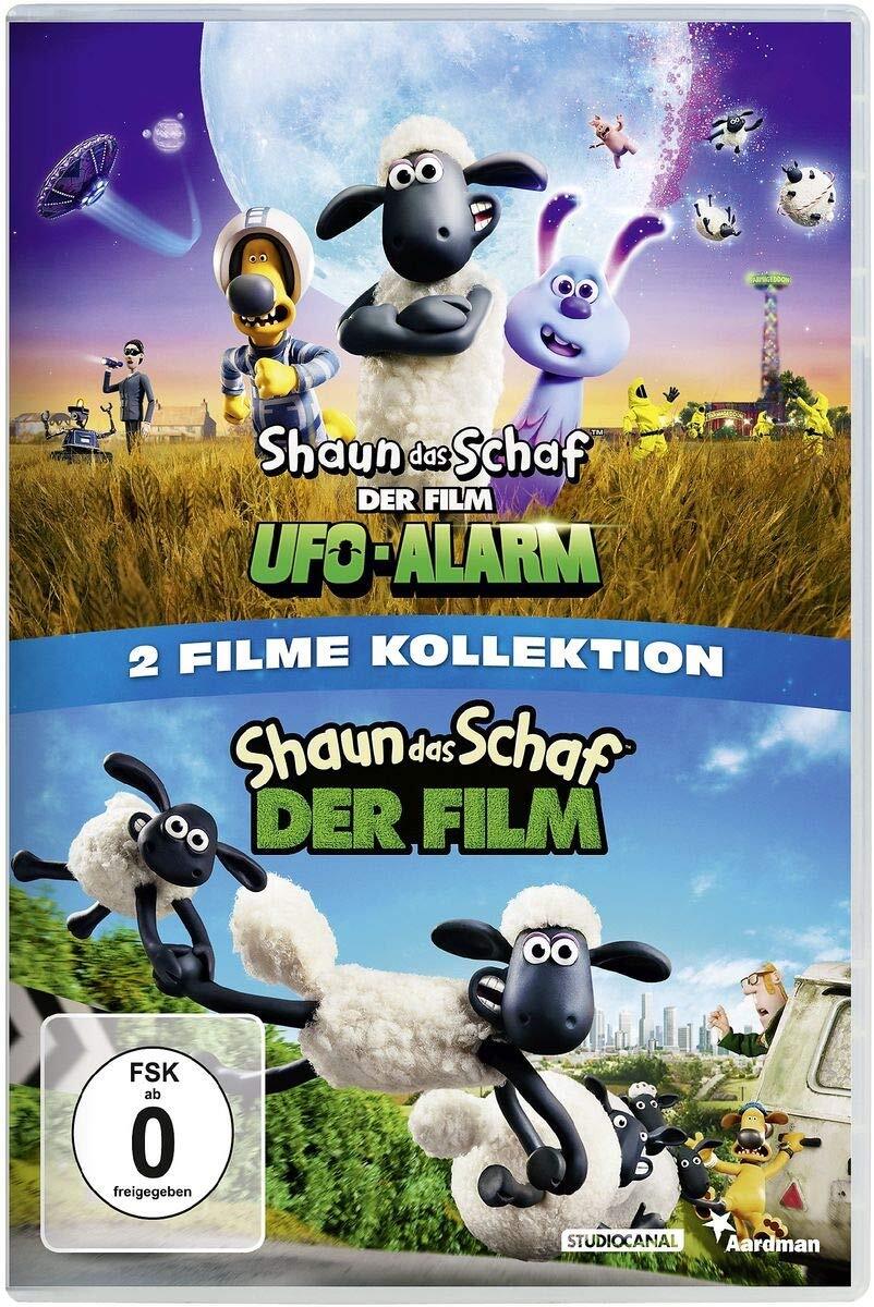 Shaun das Schaf - Der Film 1 & 2. 2 DVDs. (DVD)