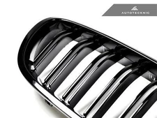NEW REPLACEMENT DUAL SLATS GLOSS BLACK FRONT GRILLE FOR 12-15 BMW M5 F10