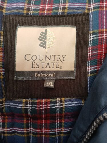 Mens size 2XL Country Estates Balmoral Waterproof and Breathable Coat Navy BNWT. - Picture 3 of 22