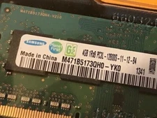 Samsung 4GB 1RX8 PC3L 12800S