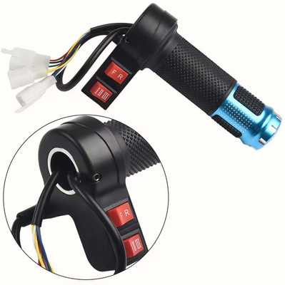 Electric Bicycle E-bike Throttle with 3 Speed Controller forward Reverse HAU