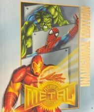 1995 FLEER MARVEL METAL SILVER BLASTER LIMITED SINGLES YOU PICK FINISH YOUR SET