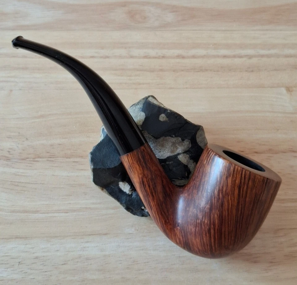 Pipe Moretti  Billiard bent - bruyère année 2006 - Photo 3/4