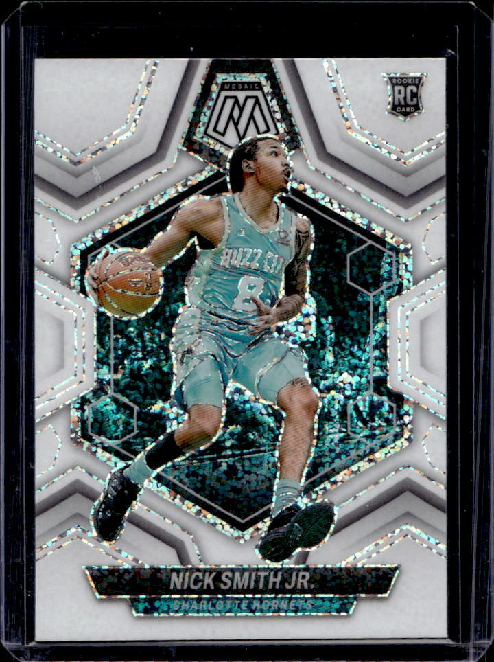 2023-24 Mosaic Nick Smith Jr. White Sparkle Prizm RC #242