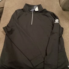 Cutter & Buck Adapt Eco Knit 1/4  Zip Mens XL New Tags EREF Environmental Logo 