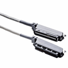 25 Pair Telco Amphenol CAT3 Trunk Cable 50-Pin Male to Female PBX AMP