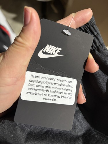 Nike Boys’ Jogger Pants Black & University Red Sherpa-Lined - Size 7 NWT - Picture 7 of 8