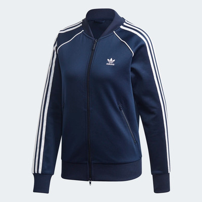 sst track jacket light blue