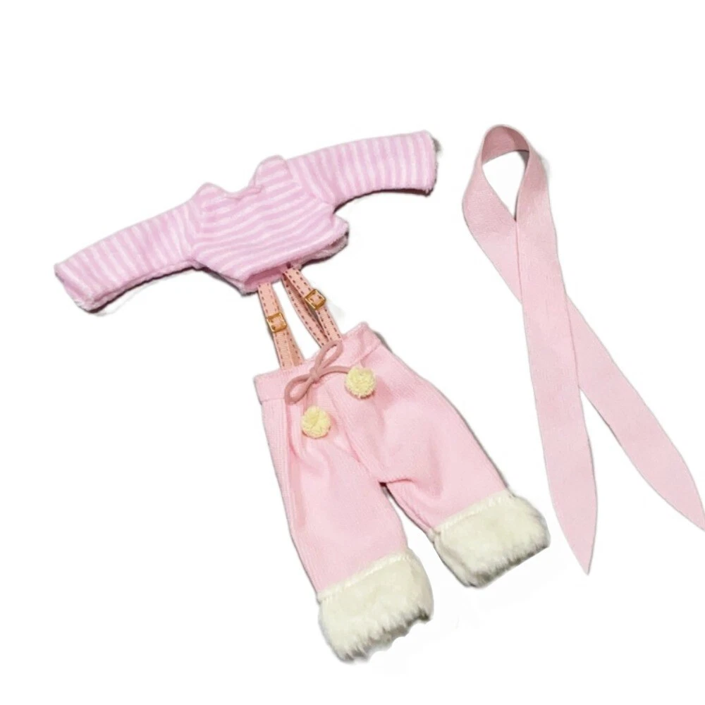 VETEMENTS Bambola fatta a mano 1 6 punti felpa con cappuccio fai da te bambola principessa vestito bambola cotone