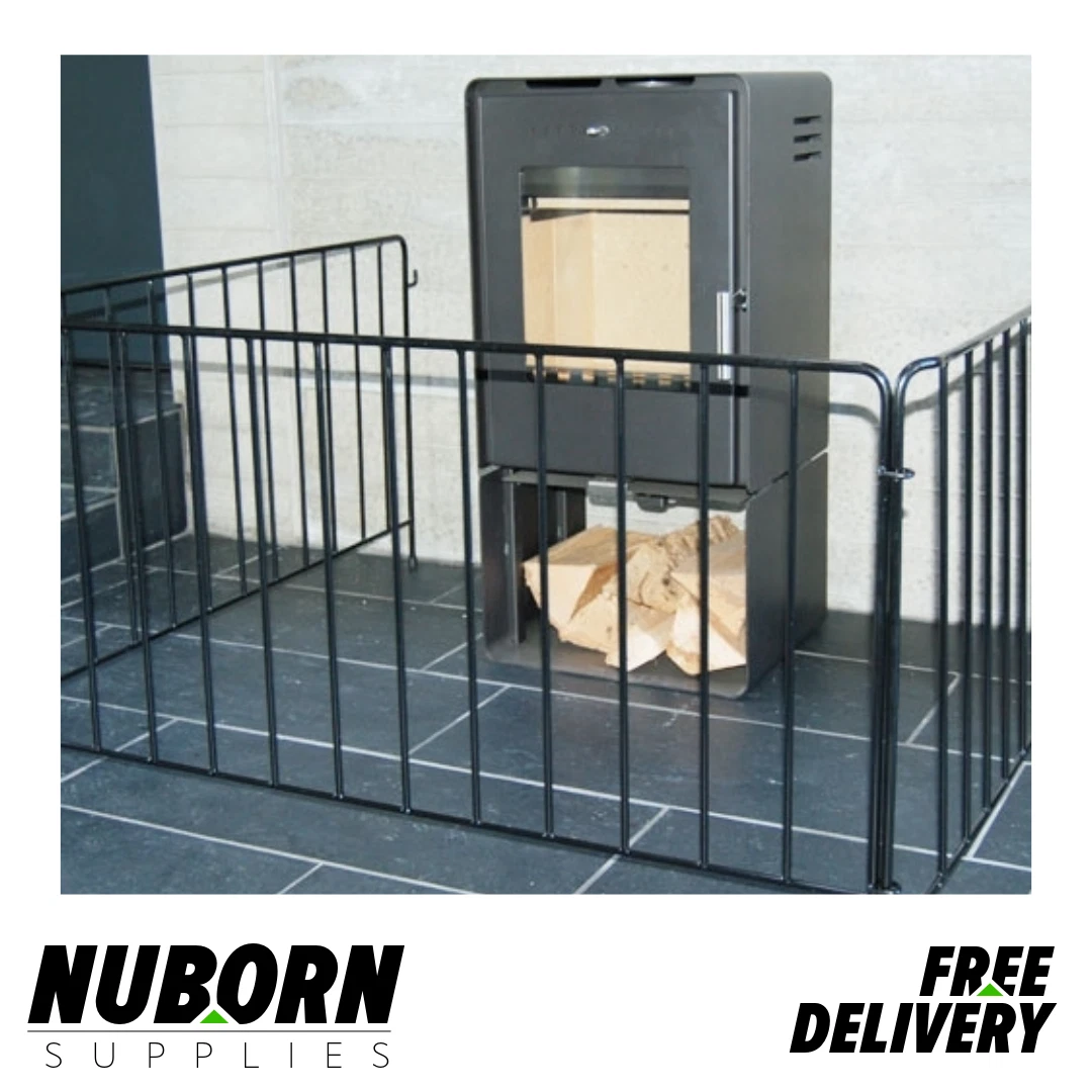 Fireplace Hearth Fence - Baby proof, 120x120x120x65cm