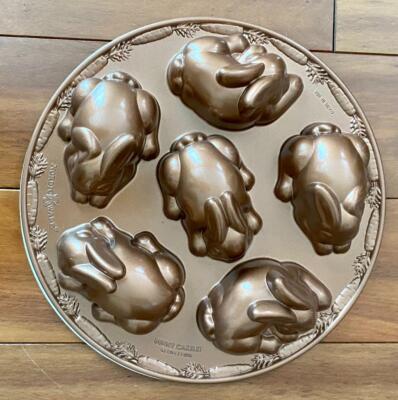 Nordic Ware Baby Bunny Cakelet Pan Spring Summer Collection Made