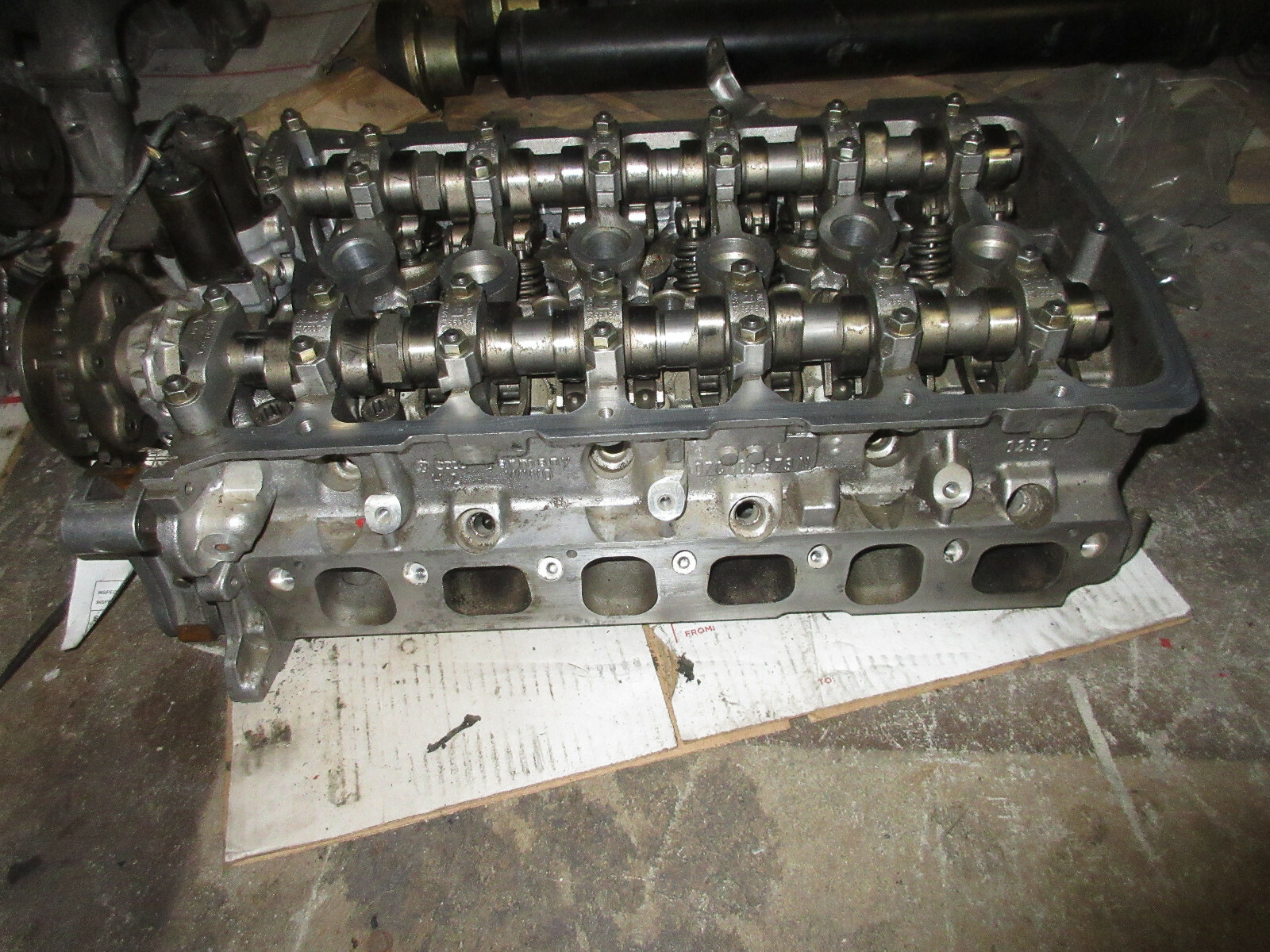 Bentley Continental GT 2005 6.0 W12  LH Cylinder Head  P/N 07C103373N