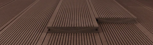 WPC Massiv Terrassendielen Premium Dielen 3m-5m, 5 Farben Komplettbausatz 6-90m² - Bild 34 von 43